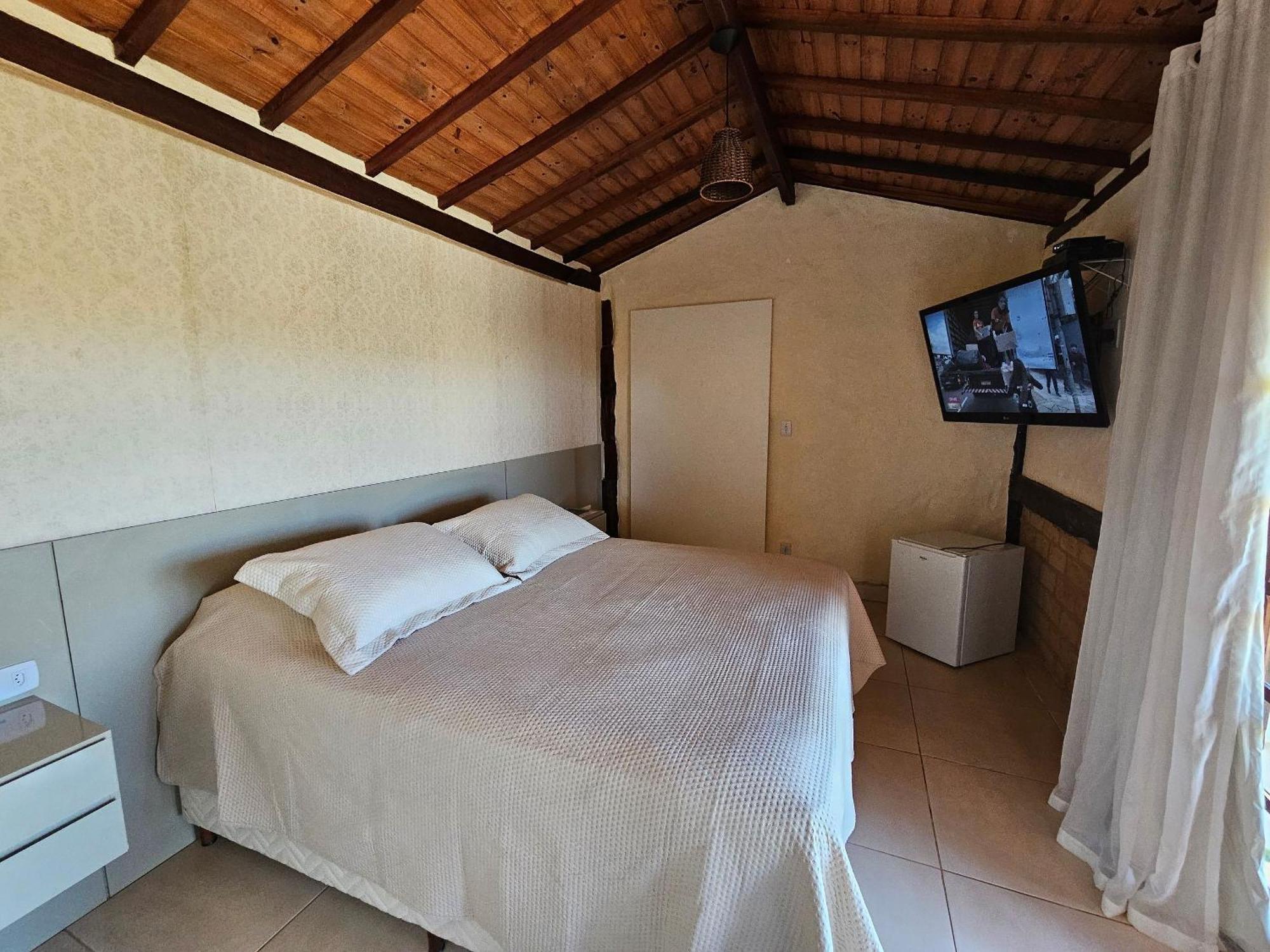 Chales Vila Real Carrancas Bagian luar foto