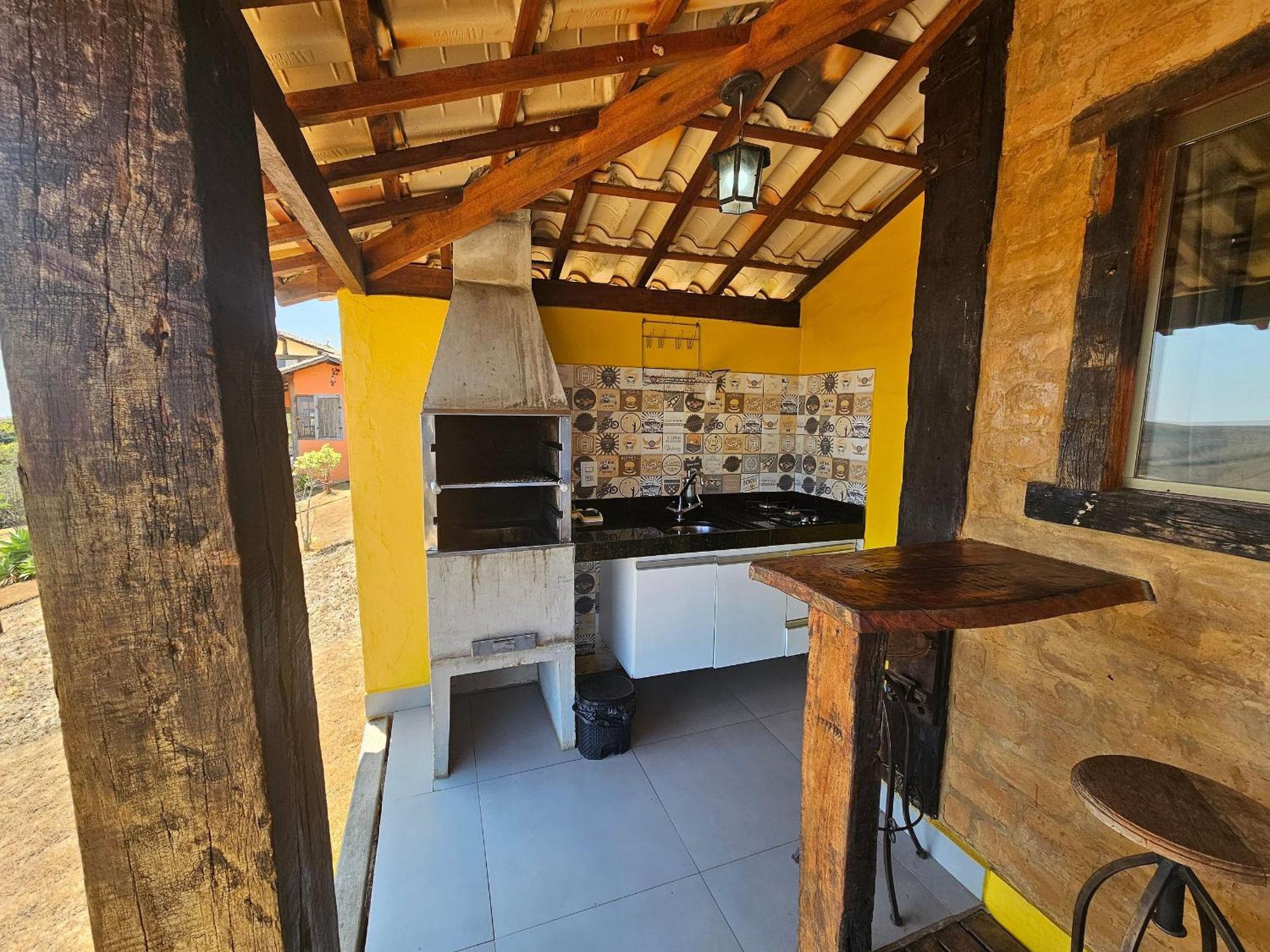 Chales Vila Real Carrancas Bagian luar foto