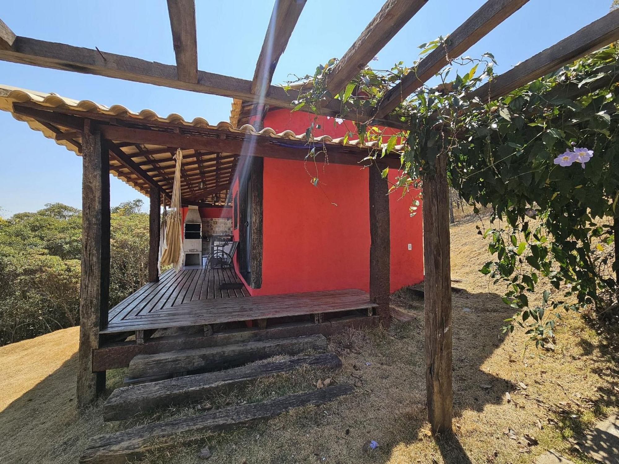 Chales Vila Real Carrancas Bagian luar foto